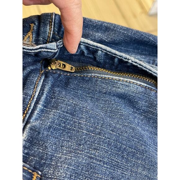 y2k grunge streetwear 00s 90s Levi’s 512 perfectly slimming bootcut jeans sz 12m - Picture 8 of 12